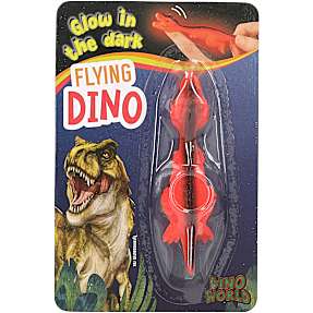 Dino World selvlysende flyvende dino - flere varianter - assorteret