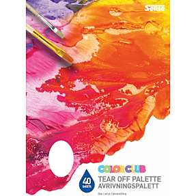 Afrivningspalette A4 - 40 blade