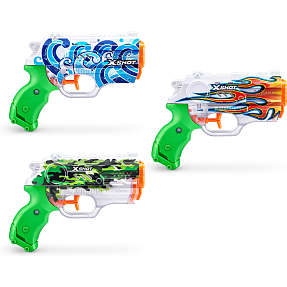 X-Shot Nano fast-fill vandpistol - assorteret