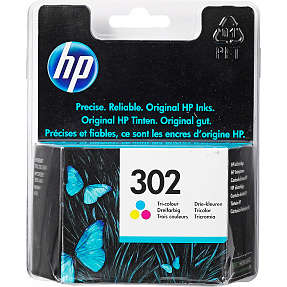 HP blæk nr. 302 farve