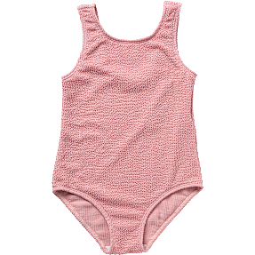 VRS børne badedragt str. 110/116 - rosa