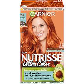 Intense permanent hårfarve 7.4 Copper Passion m. olier