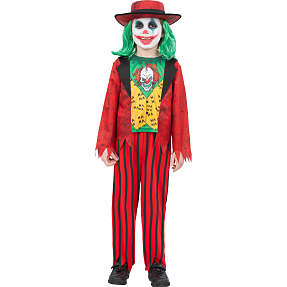 Halloween klovnekostume str. 140