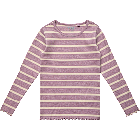 VRS børne bluse str. 110/116 - lilla