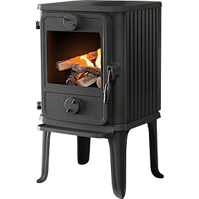 Morsø 1010 bio støbejernsovn - rib sider - 250 mm ben