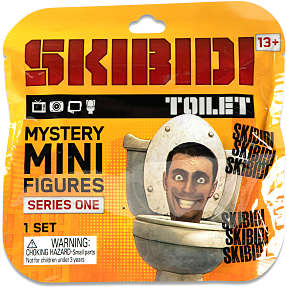 Skibidi toilet mini mystery figurer - flere varianter - assorteret
