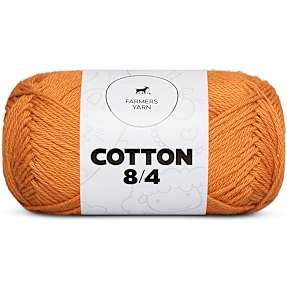 Farmers Yarn 8/4 bomuldsgarn - okker 95