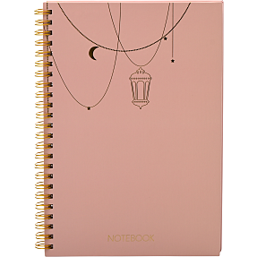 Danpen Eid notesbog A5 - fersken