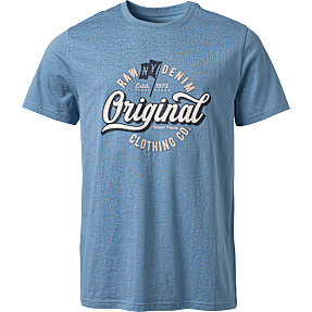 VRS herre T-shirt str. 2XL - blå