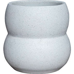 Como terrazzo krukke Ø43 H41,5 - hvid