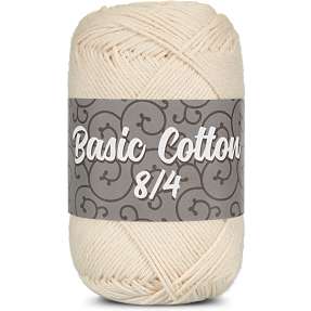 Basic cotton - råhvid 002