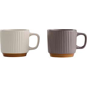 DAY krus med riller - 250 ml