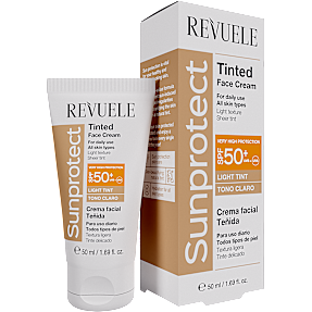 Dagcreme m. farve m. SPF50+