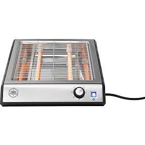 OBH Nordica flad brødrister 2639 - sølvfarvet