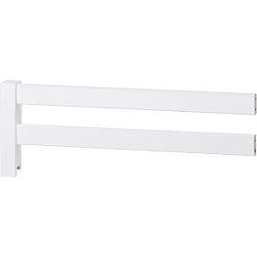 Spiloppe sengehest 30,5x156 cm - hvid