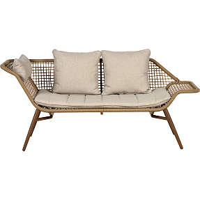 Lissabon loungesofa inkl. hynde - natur