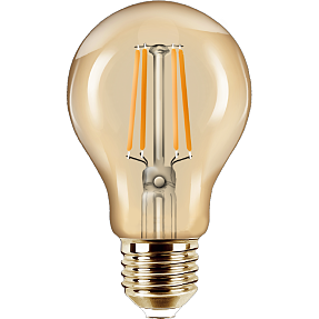 Salling ravfarvet kronepære 4W - varmt hvidt lys