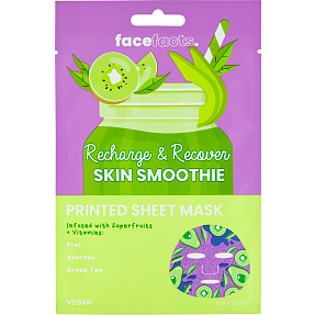 Ansigtsmaske m. kiwi, avokado og grøn te