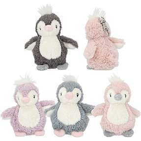 Princess Mimi plysnøglering pingvin - flere varianter - assorteret