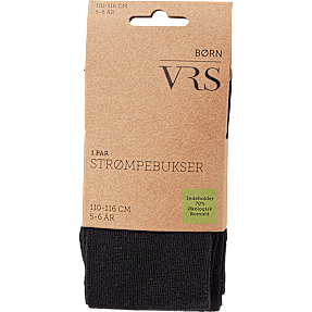 VRS børne strømpebukser str. 9-10 år - sort