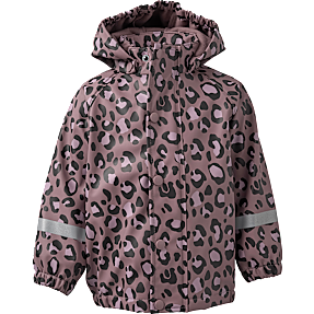 Basecamp børne regnjakke str. 134 - lilla