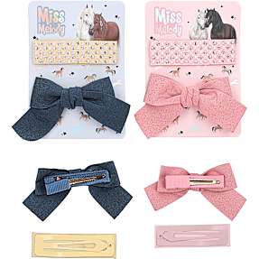 Miss Melody hårspænder 2-pak - flere varianter - assorteret