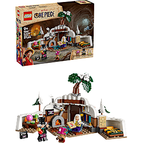 LEGO ONE PIECE Dr. Hiriluks skjulested og minifigurer 75641