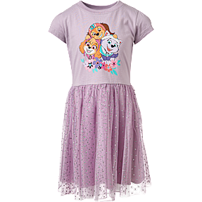 Paw Patrol kjole str. 122/128 - lila