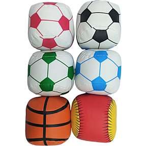 Bløde skumbolde - flere varianter - assorteret