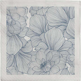 Mønstrede servietter 33x33 cm 20-pak