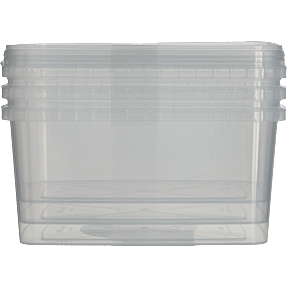 Condibøtter m. låg 3-pak (1600ml)