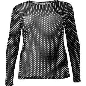 VRS dame top str. 50 - sort