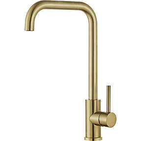 Køkkenarmatur - børstet messing