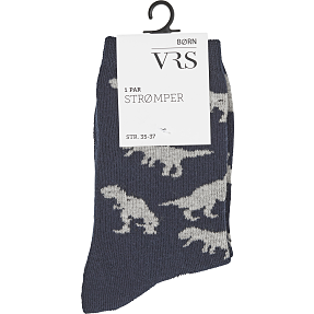 VRS børne strømper str. 35/37 - printet