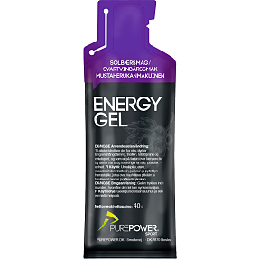 Energigel m. solbærsmag