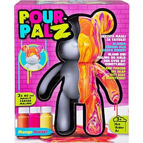 Pour Palz DIY Paint Bear figur - mango magi