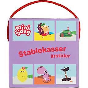 DR Minisjang Børste stableklodser - flere varianter - assorteret