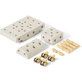 MODU Curiosity skum byggesæt 14 dele - sand grå