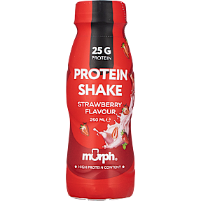 Proteinshake m. jordbærsmag