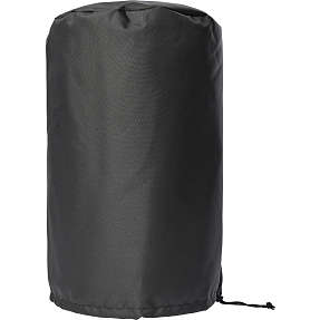 Dangrill overtræk til gasflaske - sort