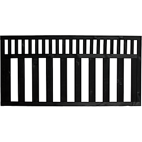 Nordic Fence Tendens forhavehegn - sort