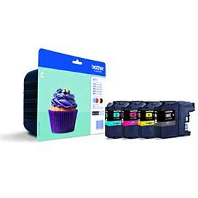 Brother LC123 originale blækpatroner - sort, gul, cyan og magenta