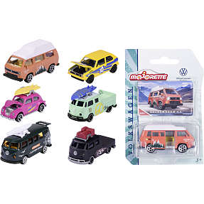 Majorette Volkswagen Originals biler 7,5 cm – flere varianter - assorteret