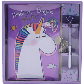 Danpen skrivesæt - enhjørning