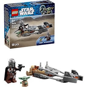 LEGO Star Wars 75436 Mandalorianeren og Grogus speederbike