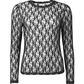 VRS dame top str. XL - sort