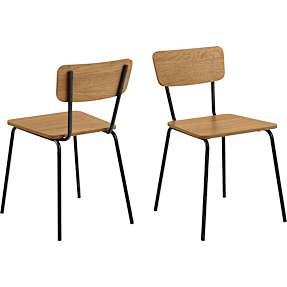 Peru spisebordsstol - egetræslook