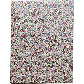 Gavepose med velcro 24x32 cm - blomster