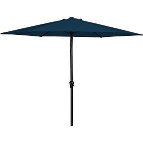Orlando parasol - Sort/blå