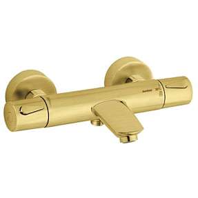 Damixa silhouet tmc kar/brus armatur med tud. Børstet messing pvd